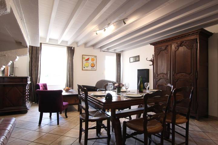 Gîte pour 5 personnes, avec jardin et sauna, animaux acceptés à Sainte-Marie-du-Mont - 4