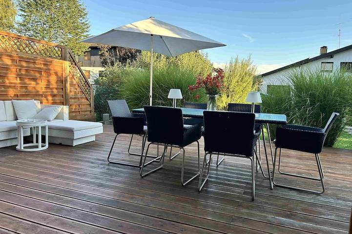 Ferienhaus für 7 Personen, mit Garten und Terrasse, mit Haustier