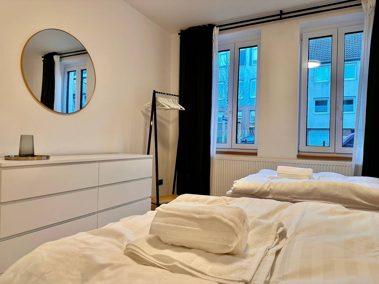 Ganze Wohnung, Ferienwohnung 'The Pureness 1' mit Gemeinschaftsgarten, Balkon und Wi-Fi in Hildesheim, Landkreis Hildesheim