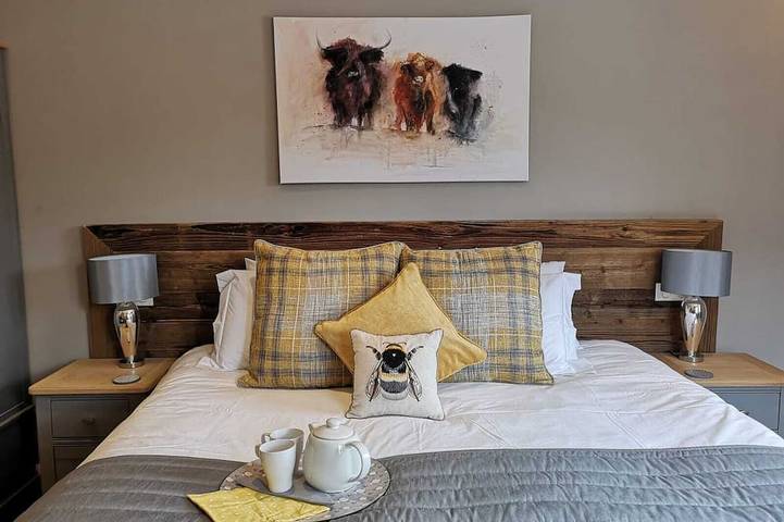 Gîte pour 10 personnes, avec jacuzzi et balcon à La Côte-d'Arbroz - 3