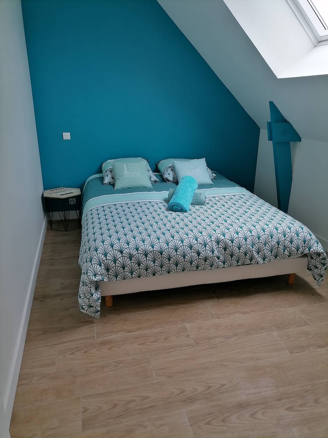 Petite maison 'Traou Mad - Gwenn Ha Du' avec jardin privé et Wi-Fi in Merlevenez, Côte des Mégalithes