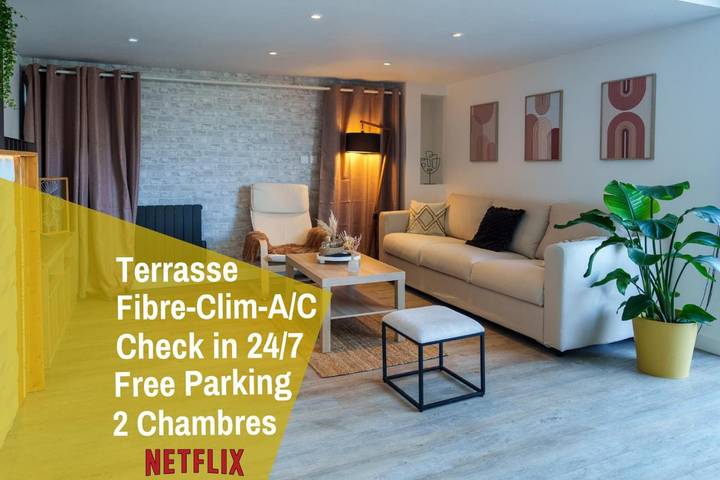 Appartement de vacances pour 6 personnes, avec jardin, animaux acceptés