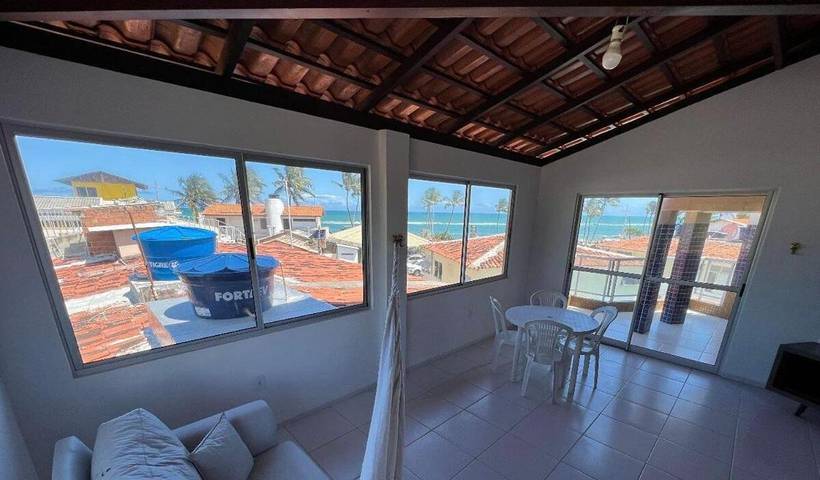 Casas e apartamentos de temporada para 6 pessoas, com vista e balcão e ainda piscina em Marechal Deodoro (Alagoas)