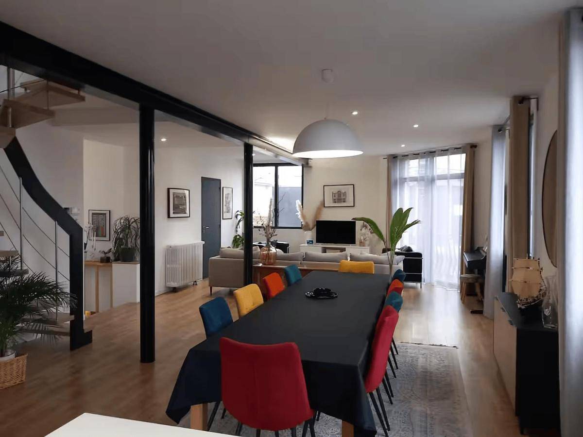 Grande maison familiale 8p, 14 max, pas de fête in Nantes, Région de Nantes