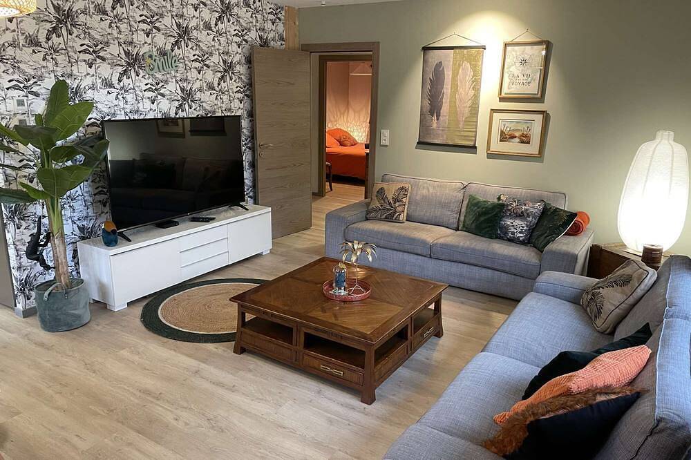 Appartement entier, Jungle - Appartement  4* climatisé avec terrasse et vue montagne in Drumettaz-Clarafond, Région de Chambéry