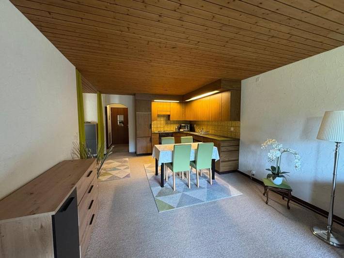 Ferienwohnung für 4 Personen, mit Balkon und Terrasse sowie Sauna und Ausblick in Sörenberg