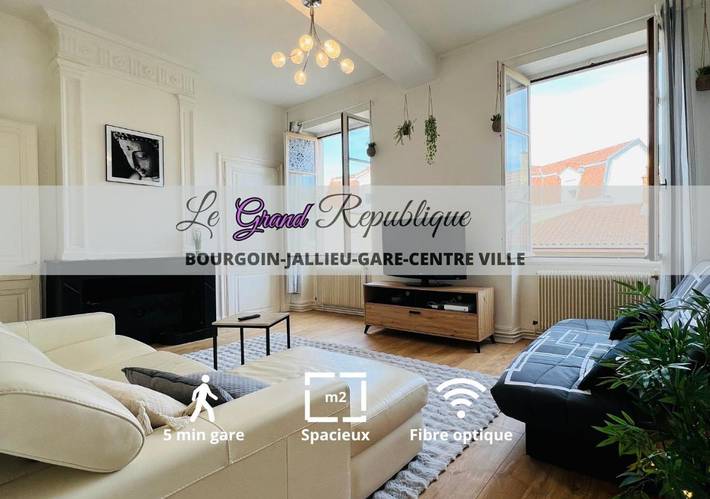 Gîte pour 4 personnes à Bourgoin-Jallieu
