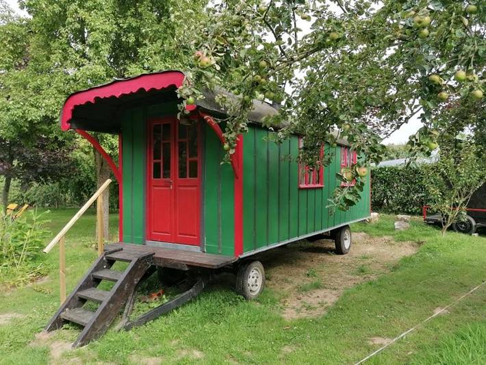 Camping pour 2 personnes, avec Jardin et Vue