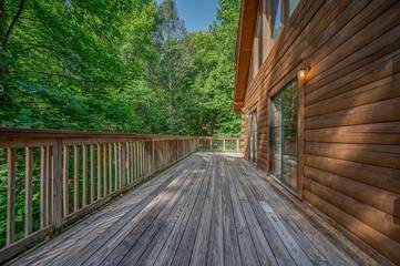 Log Cabin for 10 Guests in Blue Ridge Mountains, North Carolina, Picture 3