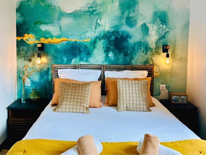 Appartement de vacances pour 4 personnes, avec jardin et vue