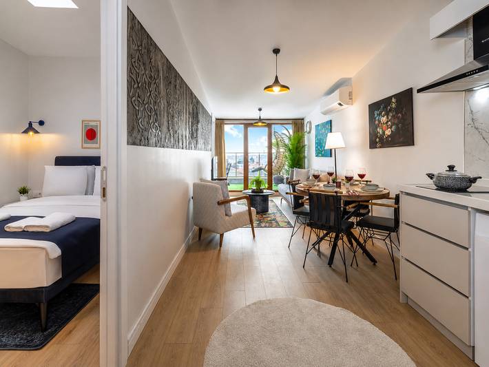 Ferienwohnung für 5 Personen, mit Meerblick und Balkon in Avsallar - 4