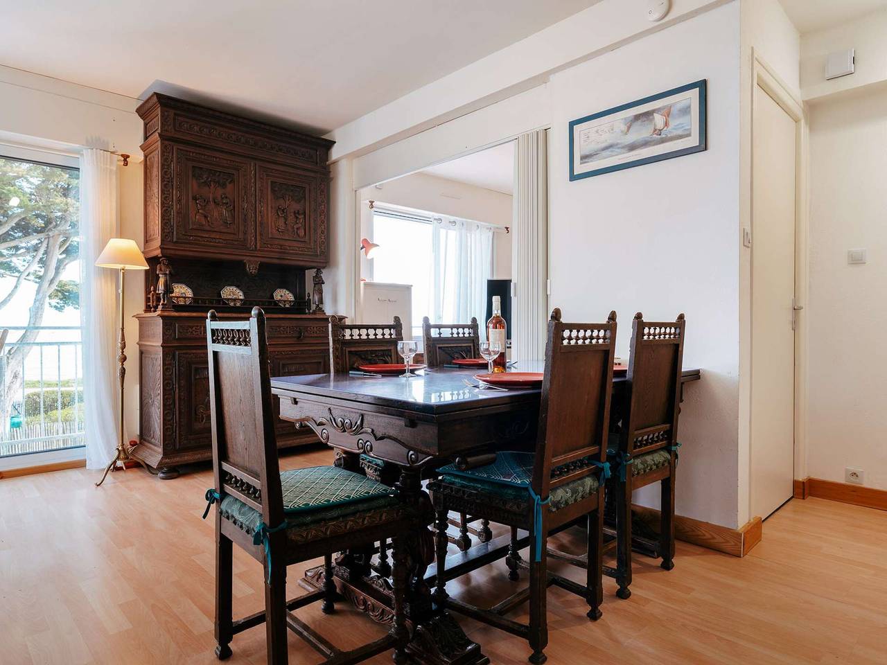 Appartement entier, Appartement 3 pièces, 4 pers, 50m² avec wifi, vue sur mer in La Trinité-sur-Mer, Côte des Mégalithes