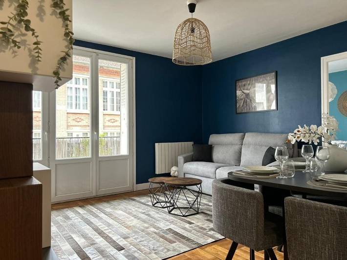 Appartement de vacances pour 6 personnes, avec balcon - 1