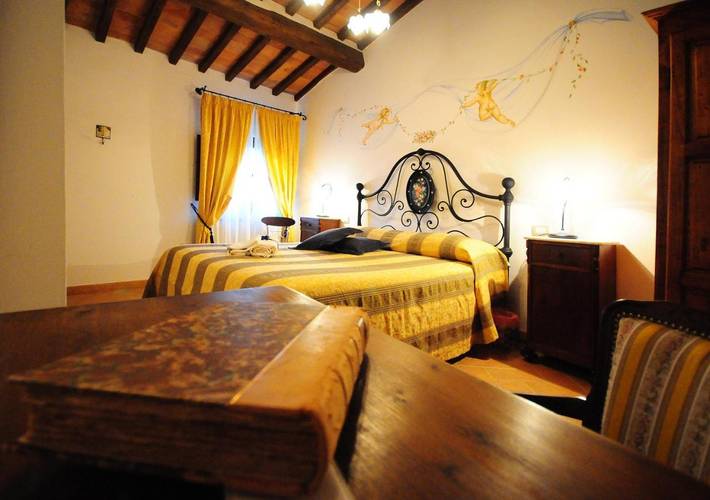 Chambre d’hôte pour 2 personnes, avec balcon et vue à Pienza - 2