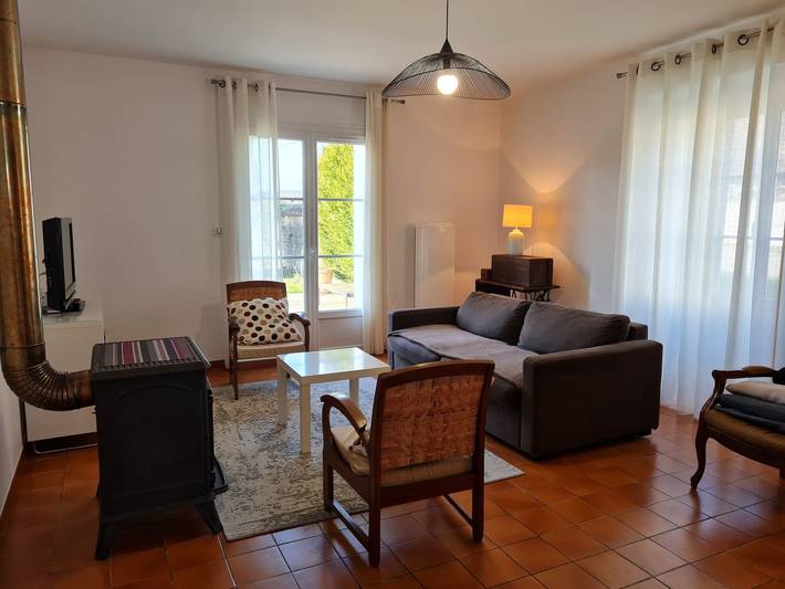Gîte pour 6 personnes, avec Terrasse et Jardin