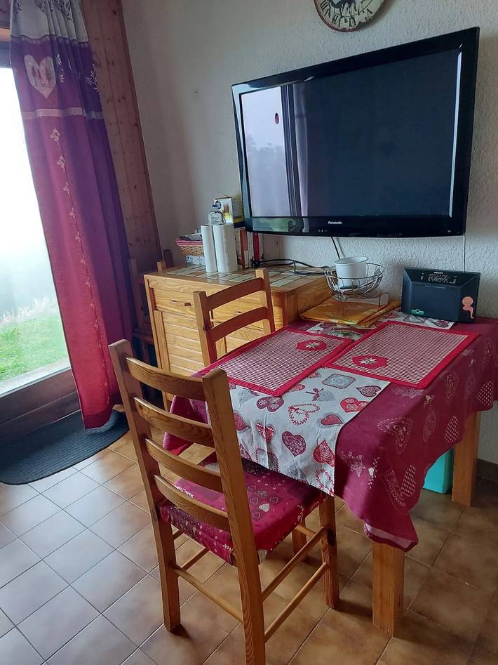 Estudio entero, Studio chaleureux à Thollon-les-Mémises 28 m², vue lac in Thollon-les-Mémises, Thonon-les-Bains region