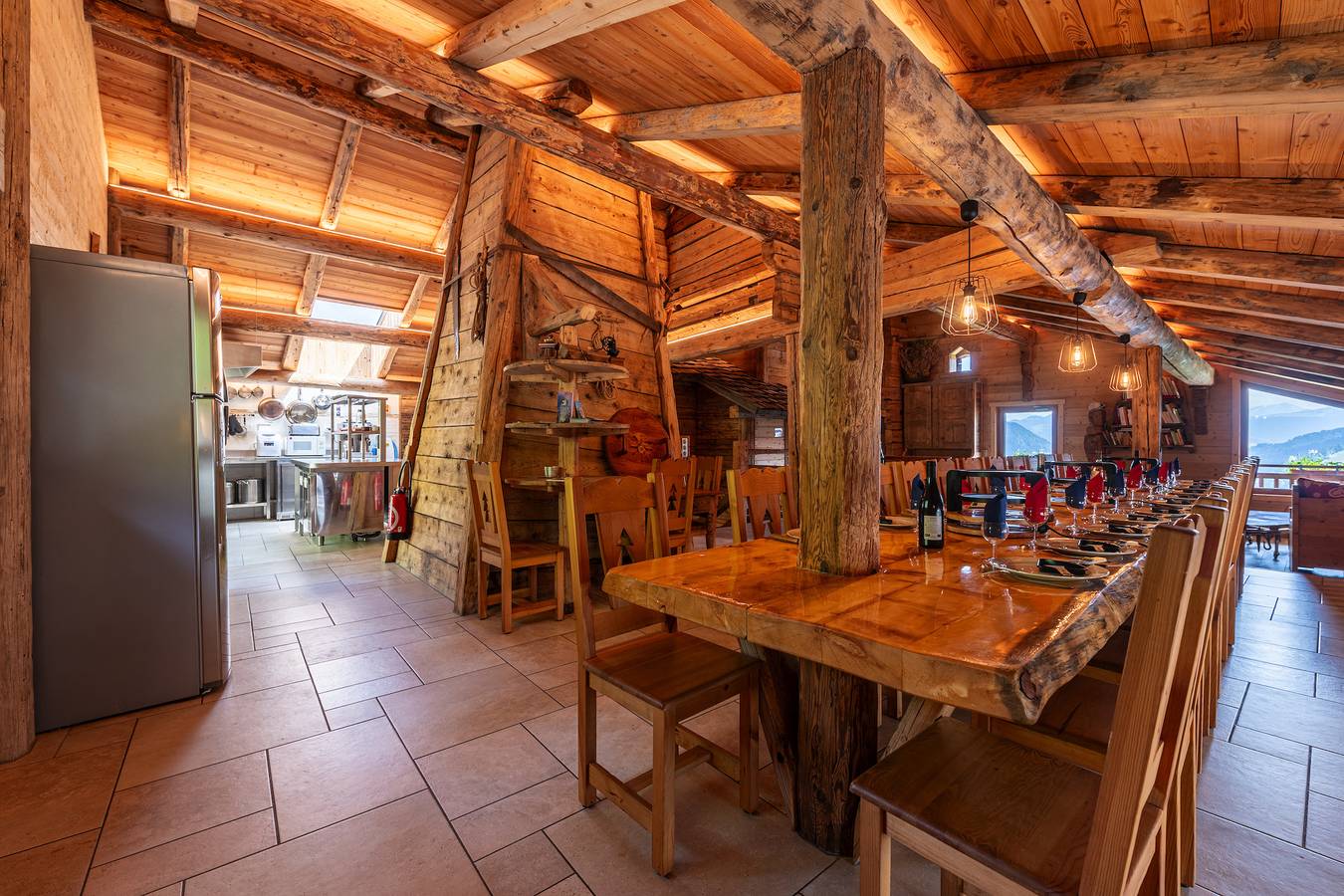 Appartement entier, Appartement 'Gite Les Clapières - Grande Partie' avec vue sur les montagnes in La Giettaz, Région d'Albertville