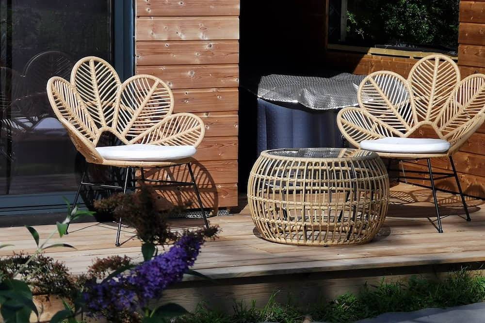 Junior suite, con terraza y spa: Lodge “La Compagnie des Indes” in Ambon, Côte des Mégalithes