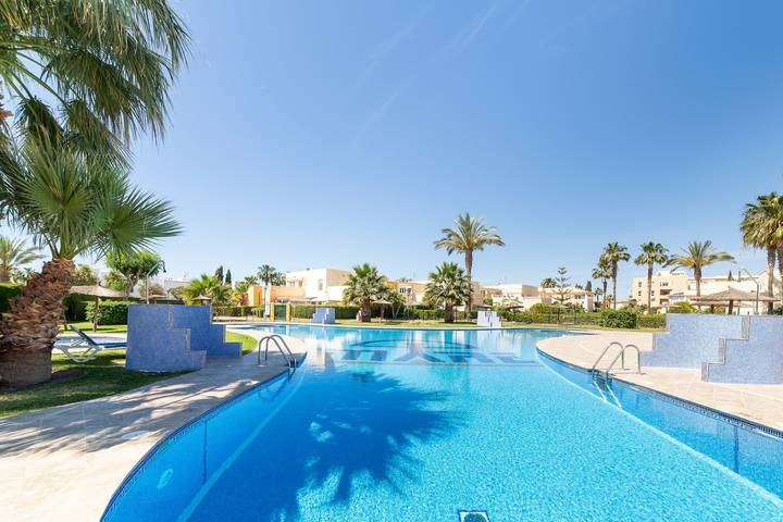 Holiday rental for 4 people, with children pool and garden as well as hot tub in Vera