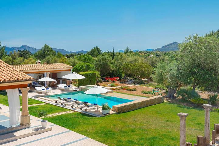 Villa für 8 Personen, mit Terrasse und Whirlpool sowie Garten in Pollença - 4
