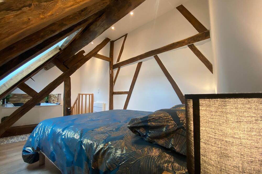 Entire apartment, Love Room with Jacuzzi in the city center in Bourges, Bourges region