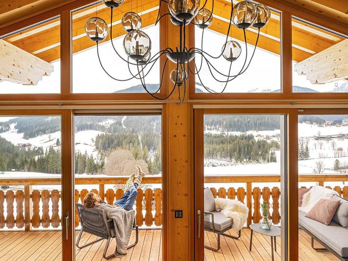 Ganze Ferienwohnung, Alpine Residence Dachsteinperle - Penthouse Studio, 1 Schlafzimmer in Ramsau am Dachstein, Schladming-Dachstein