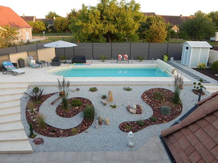 Appartement de vacances pour 2 personnes, avec vue ainsi que jardin et piscine