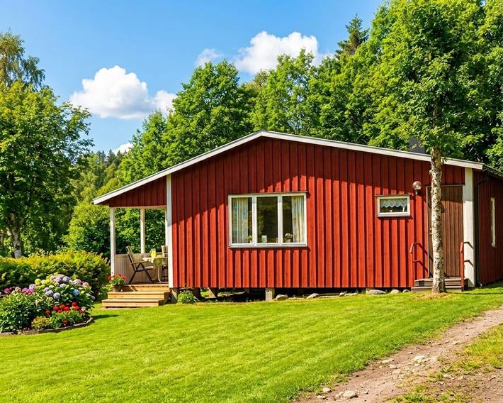 Ferienhaus für 4 Personen, mit Garten und Terrasse - 1