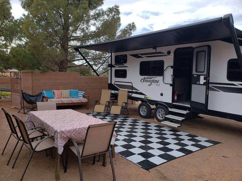 Family Fun \"Campout\" in St. George, Zion Nationalpark