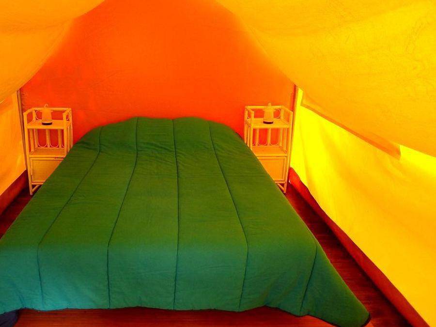 Camping Ushuaïa Villages de Pont Calleck - Bungalow 4 persons - Double trek bungalow in Inguiniel, Lorient region