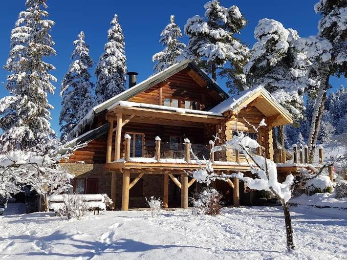 Chalet pour 14 personnes, avec sauna ainsi que jardin et vue à Villard-de-Lans