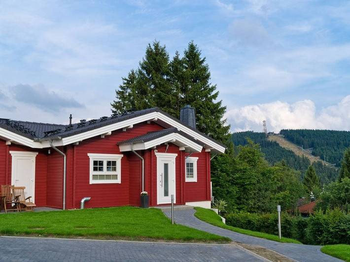 Chalet für 6 Personen, mit Terrasse und Sauna in Hahnenklee