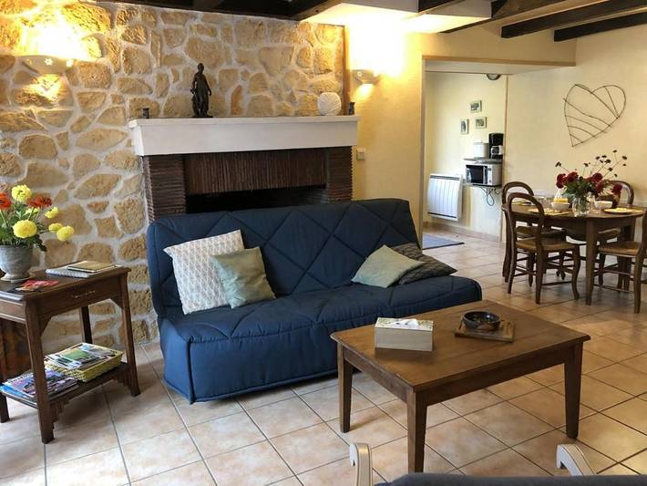 Location de vacances pour 4 personnes, avec terrasse à Saint-Pierre-de-Maillé - 3