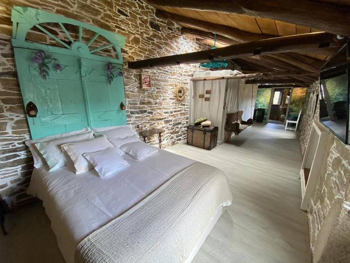 Casa rural para 2 personas, con Balcón y Terraza además de Jardín y Vistas en Lugo