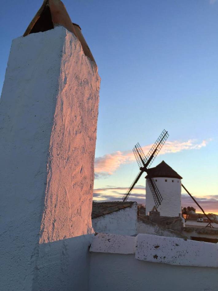 Casa rural para 7 personas, con Balcón además de Terraza y Vistas en Campo de Criptana