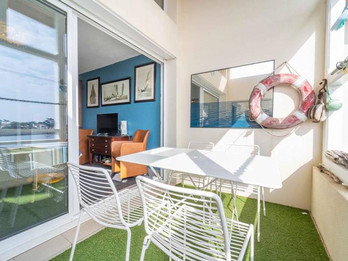 Gîte pour 4 personnes, avec balcon dans Plage du Courant - 2