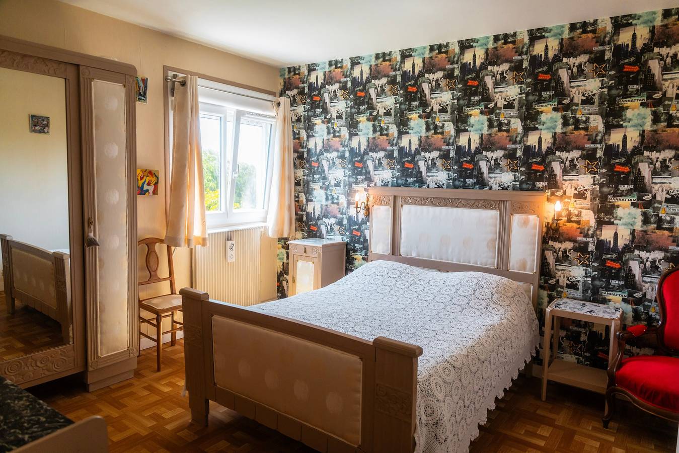 Chambres d’hôtes – Chambre 1 avec jardin partagé et Wi-Fi in Bavent, Région de Caen