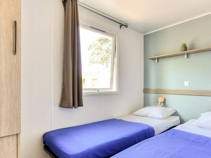 Camping Le Lagon d'Argelès - Mobilhome 8 personnes - Evolution 4 Pièces 6/8 Personnes Climatisé + Tv in Côte Vermeille, Argelès-sur-Mer