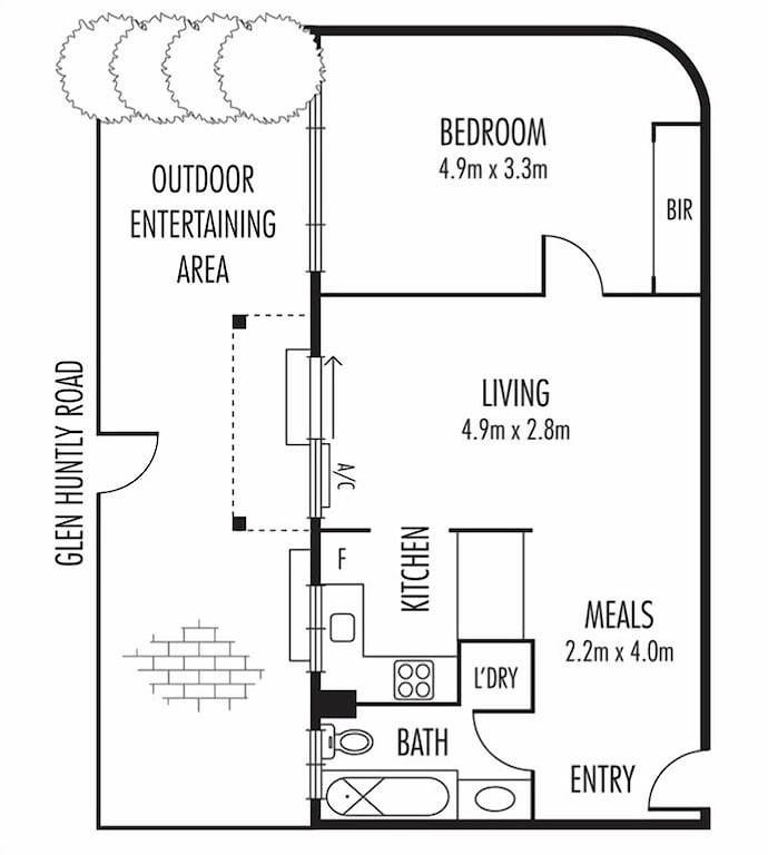 Apartment for 3 People in Elwood, Melbourne