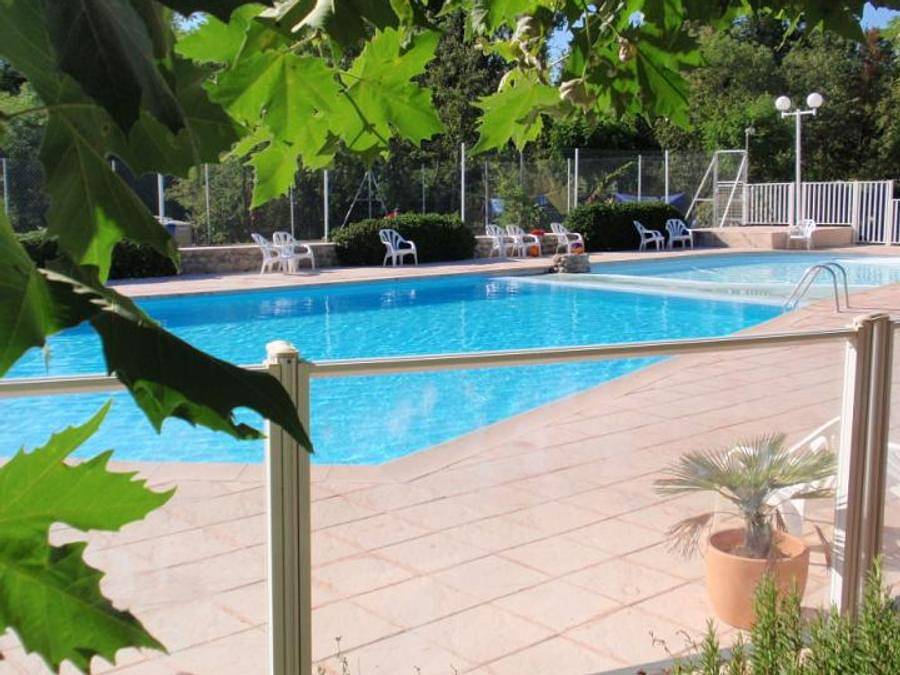 Camping La Digue - Canvas and wooden tent 6 persons - Lodge Tent in Chauzon, Ardèche