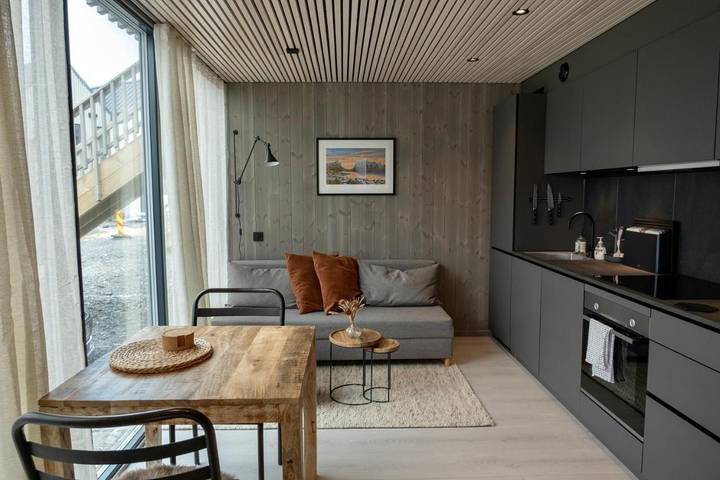 Ferienwohnung für 3 Personen, mit Terrasse in Vågan