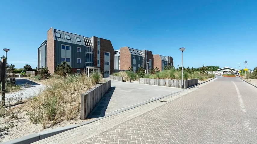 Appartement voor 3 personen, met sauna en terras, met huisdier in Groote Keeten