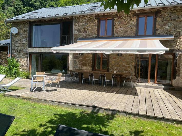 Maison de vacances pour 12 personnes, avec jardin et vue