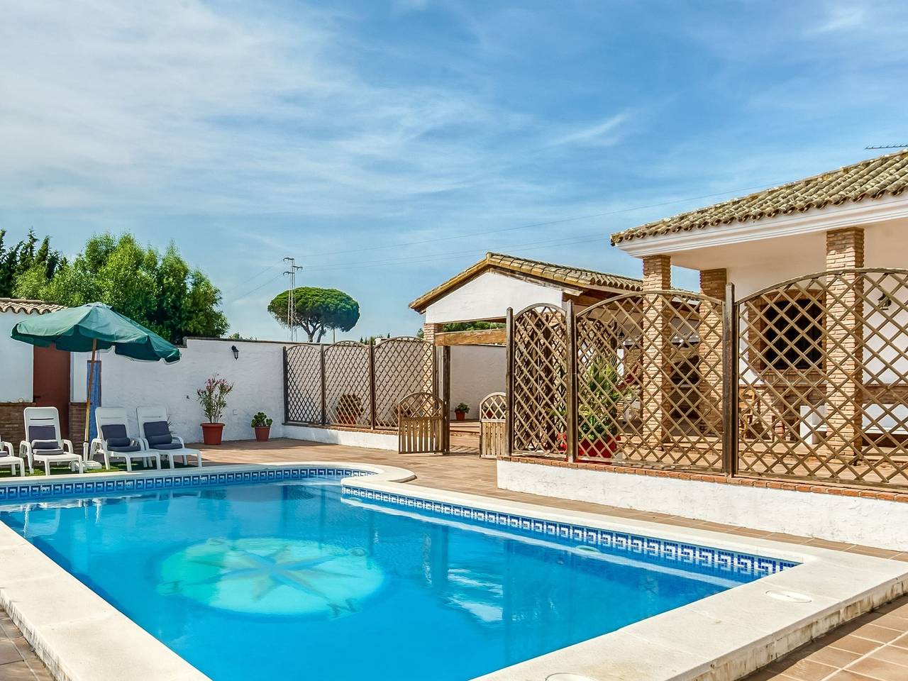 Villa für 6 Personen mit Pool in Vejer de la Frontera, Costa de la Luz
