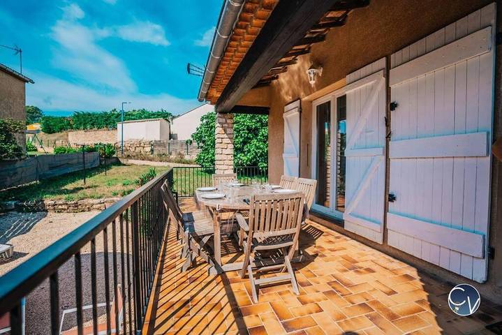 Maison de vacances pour 6 personnes, avec Terrasse et Jardin