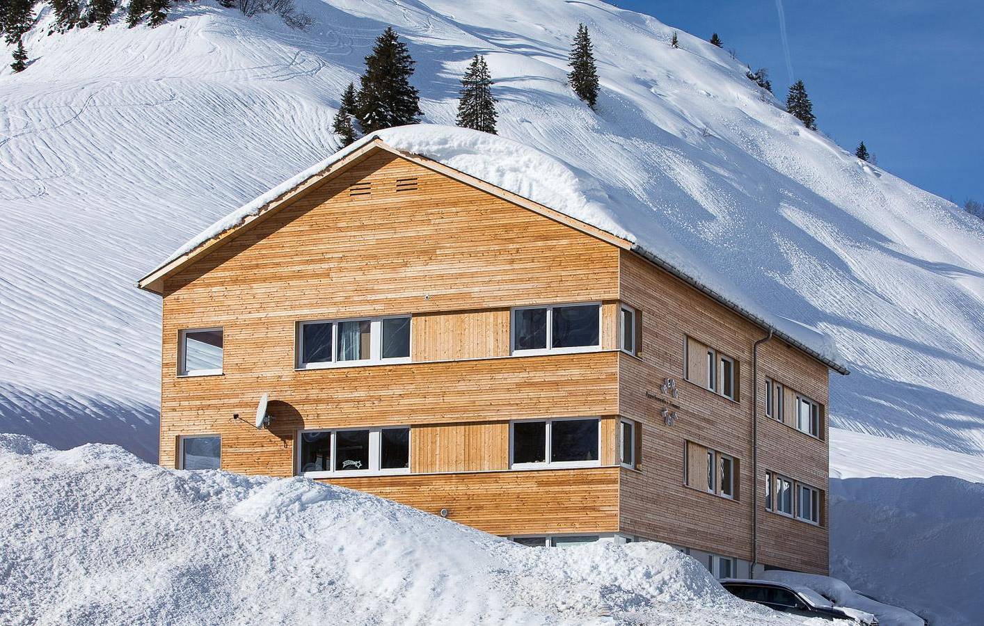 Geheel vakantieappartement, Appartement, douche, Wc, 1 slaapkamer in Warth, Bregenzerwoud