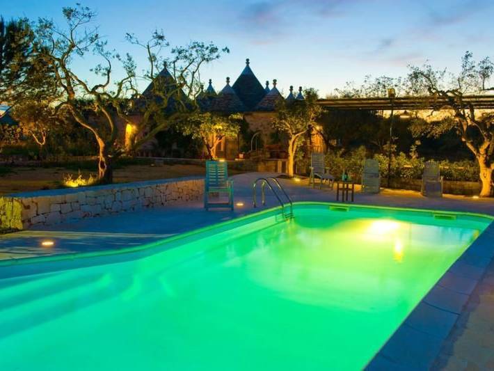 Location de vacances pour 4 personnes, avec piscine et jardin, animaux acceptés à Locorotondo - 2