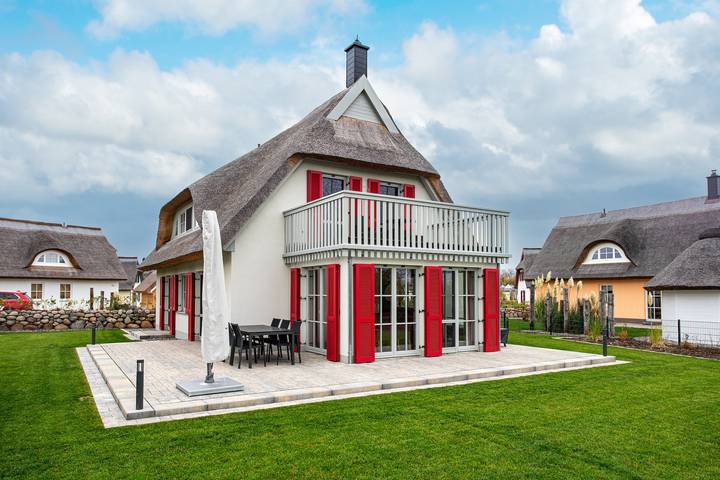 Ferienhaus für 8 Personen, mit Balkon und Garten sowie Sauna, kinderfreundlich in Kramerhof