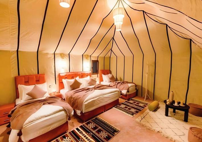 Camping für 2 Personen, mit Terrasse und Ausblick sowie Garten in Marokko