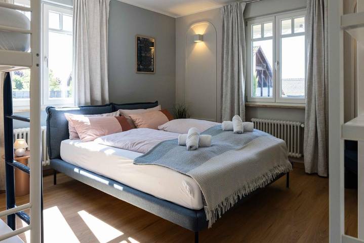 Ferienwohnung für 6 Personen, mit Ausblick und Seeblick sowie Sauna und Garten in Allensbach - 3